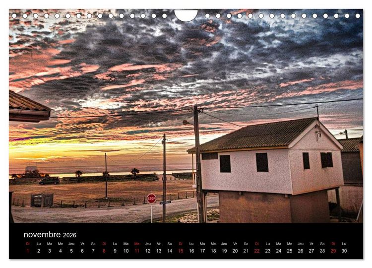 Produktbild: Gruissan-Les-Chalets (Calendrier mural 2026 DIN A4 vertical), CALVENDO calendrier mensuel