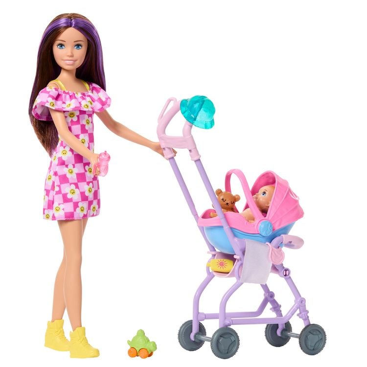 Produktbild: Barbie "Skipper Babysitters Inc." Kinderwagen Spielset