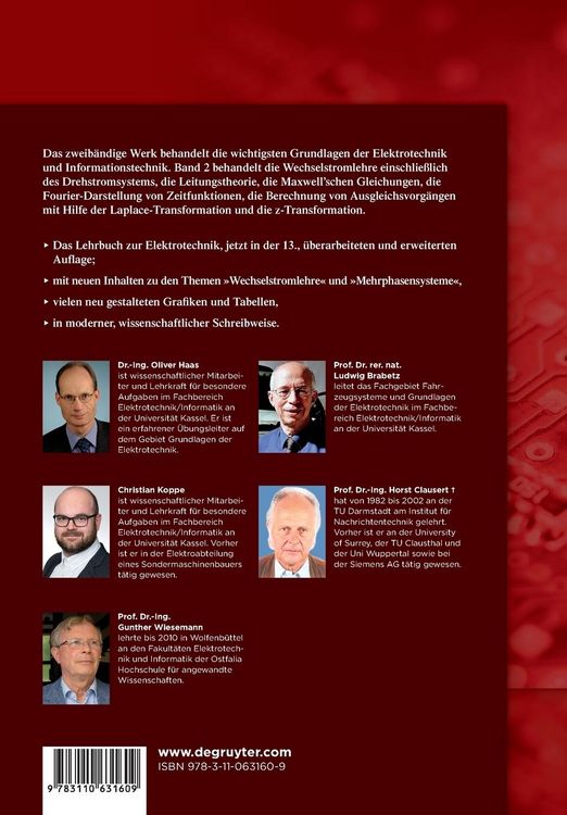 Produktbild: Wechselströme, Drehstrom, Leitungen, Anwendungen der Fourier-, der Laplace- und der Z-Transformation