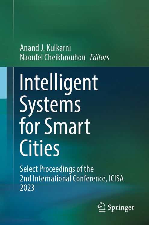 Produktbild: Intelligent Systems for Smart Cities