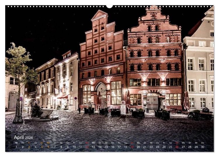 Produktbild: Im Osten viel Sch&ouml;nes - Stralsund (Wandkalender 2026 DIN A2 quer), CALVENDO Monatskalender