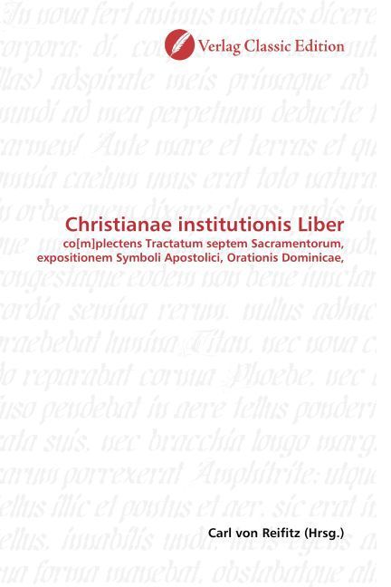 Produktbild: Christianae institutionis Liber