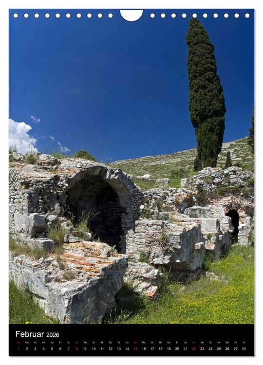 Produktbild: Hellas Inseln und Festland (Wandkalender 2026 DIN A4 hoch), CALVENDO Monatskalender