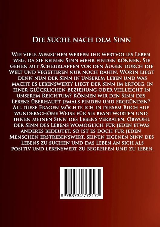 Produktbild: Die Kunst dem Leben einen Sinn zu geben