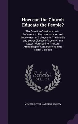 Produktbild: How can the Church Educate the People?