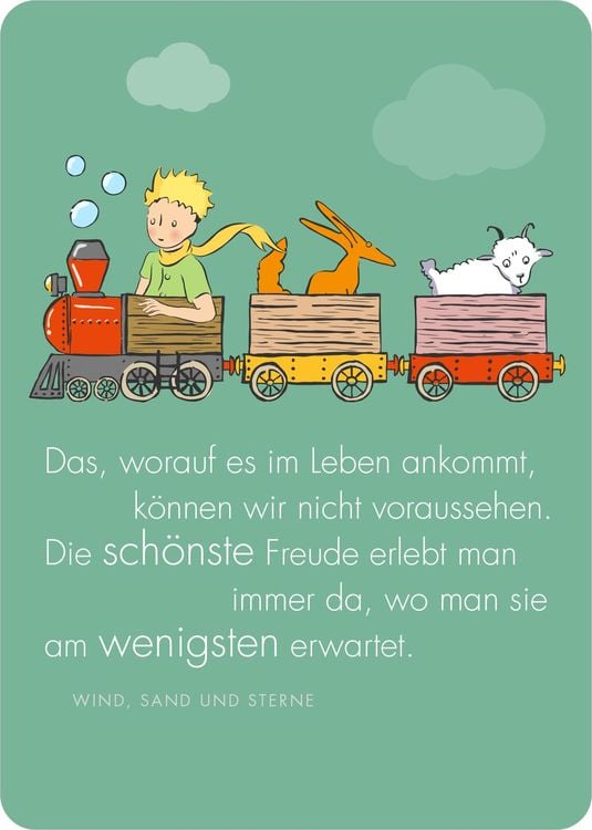 Man sieht nur mit dem Herzen gut. 25 Botschaften vom kleinen Prinzen