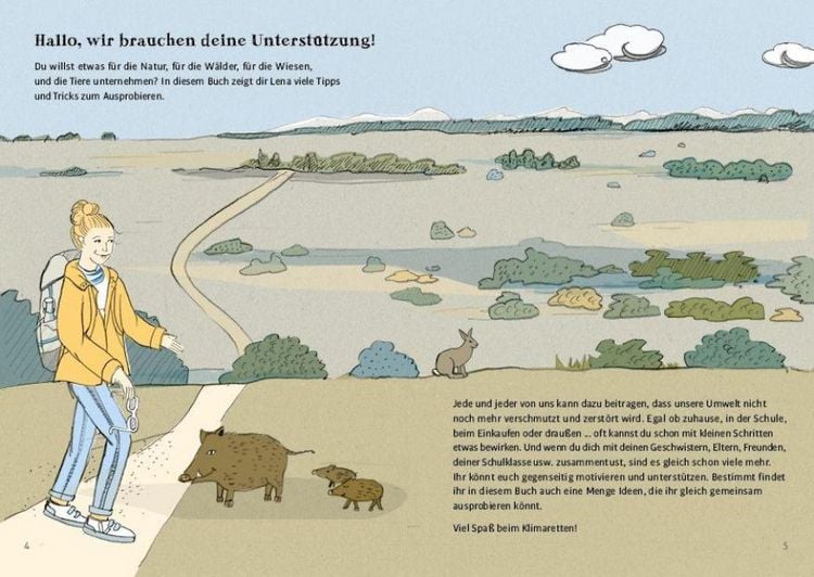 Produktbild: Lenas supercooles Klimaretter-Mitmachbuch