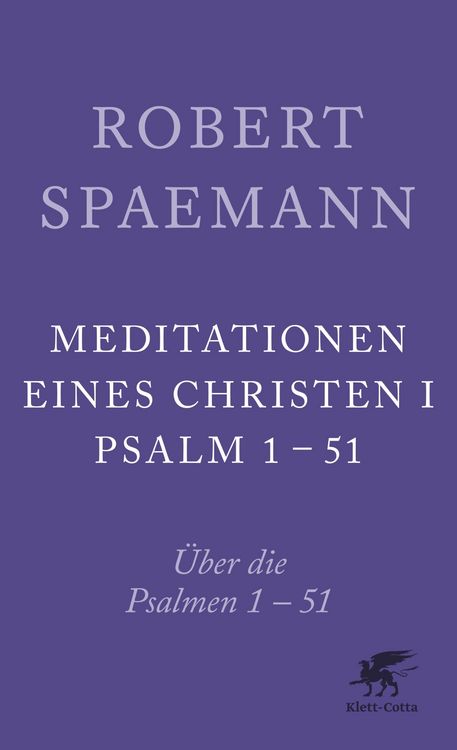 Produktbild: Meditationen eines Christen I