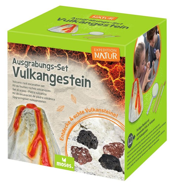 Produktbild: Expedition Natur Ausgrabungs-Set Vulkangestein