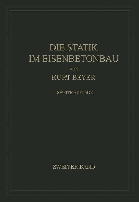 Produktbild: Die Statik im Eisenbetonbau