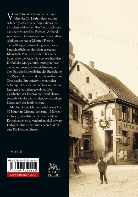Produktbild: Gernsbach und das obere Murgtal