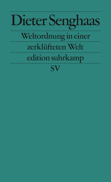 Produktbild: Weltordnung in einer zerkl&uuml;fteten Welt