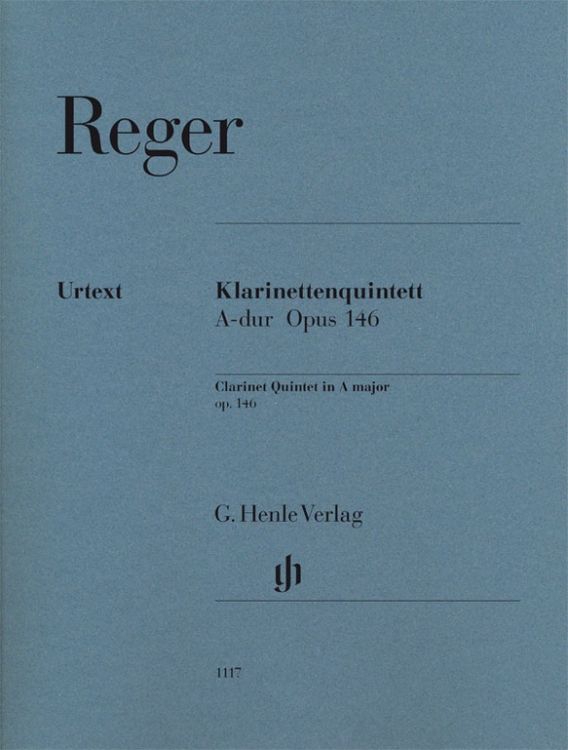 Produktbild: Max Reger - Klarinettenquintett A-dur . op. 146
