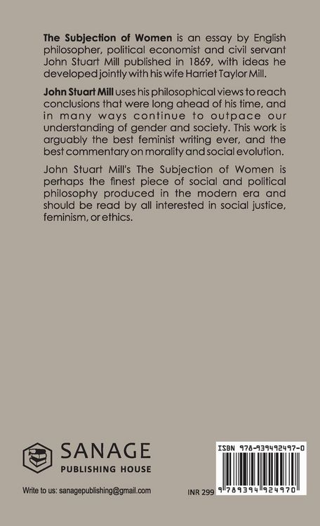 Produktbild: The Subjection of Women