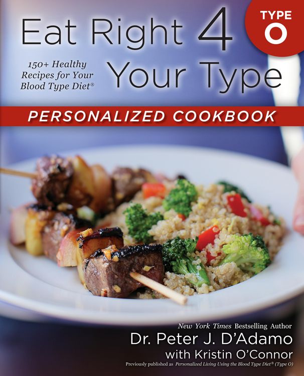 Produktbild: Eat Right 4 Your Type Personalized Cookbook Type O