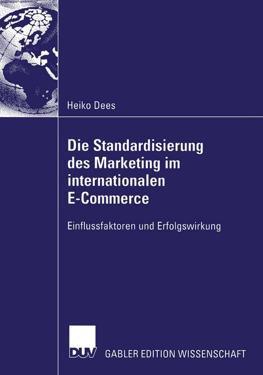 Produktbild: Die Standardisierung des Marketing im internationalen E-Commerce