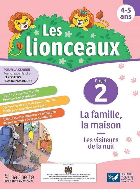 Produktbild: Les lionceaux maternelle moyenne