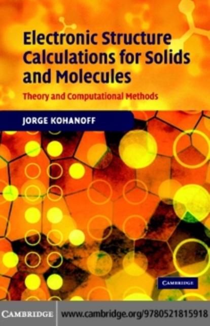 Produktbild: Electronic Structure Calculations for Solids and Molecules
