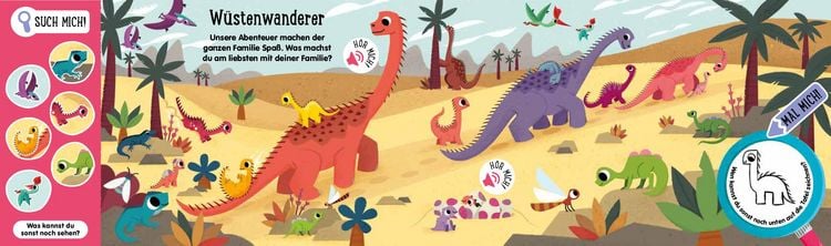 Produktbild: Such mich! H&ouml;r mich! Mal mich! Dino-Babys