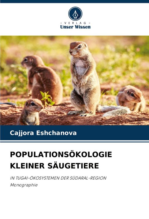 Produktbild: Populations&ouml;kologie Kleiner S&auml;ugetiere