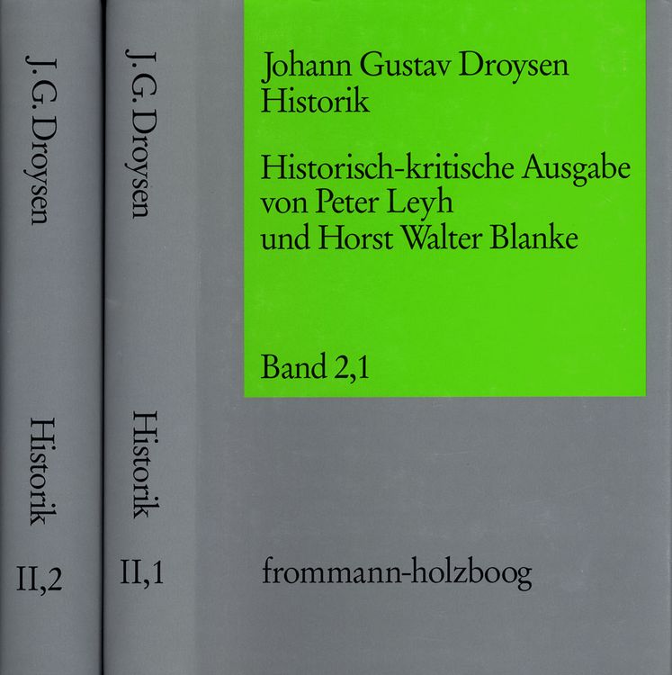 Produktbild: Johann Gustav Droysen: Historik / Band 2,1-2