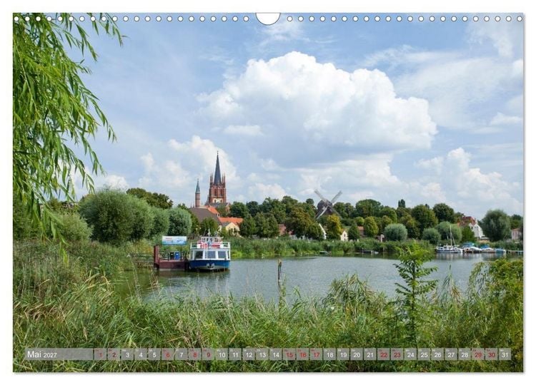 Produktbild: Hausbooturlaub Deutschland - Berlin und Brandenburg (Wandkalender 2027 DIN A3 quer), CALVENDO Monatskalender