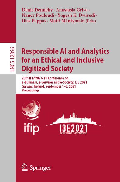 Produktbild: Responsible AI and Analytics for an Ethical and Inclusive Digitized Society