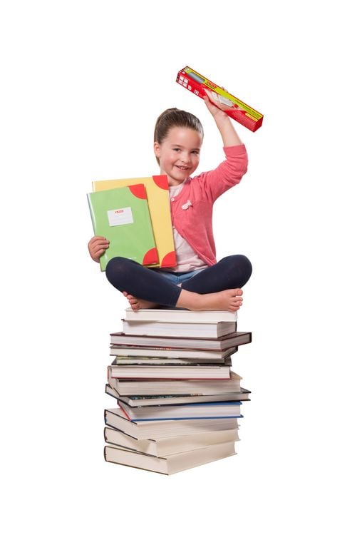 Produktbild: Herlitz Buchh&uuml;llen mit Namensetiketten 5er Set