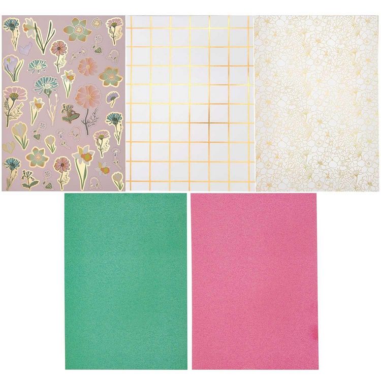 Produktbild: Motivpapierblock Futschikato, Flower , 24 Blatt