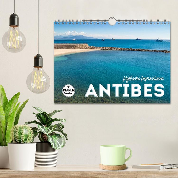 Produktbild: ANTIBES Idyllische Impressionen (Wandkalender 2026 DIN A4 quer), CALVENDO Monatskalender