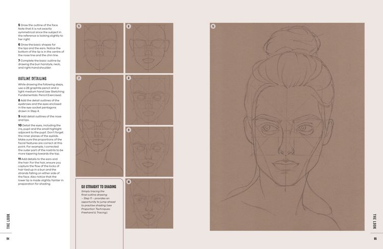 Produktbild: Step-By-Step Portraits from Simple Shapes