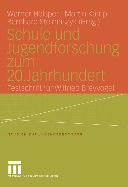 Produktbild: Schule und Jugendforschung zum 20. Jahrhundert