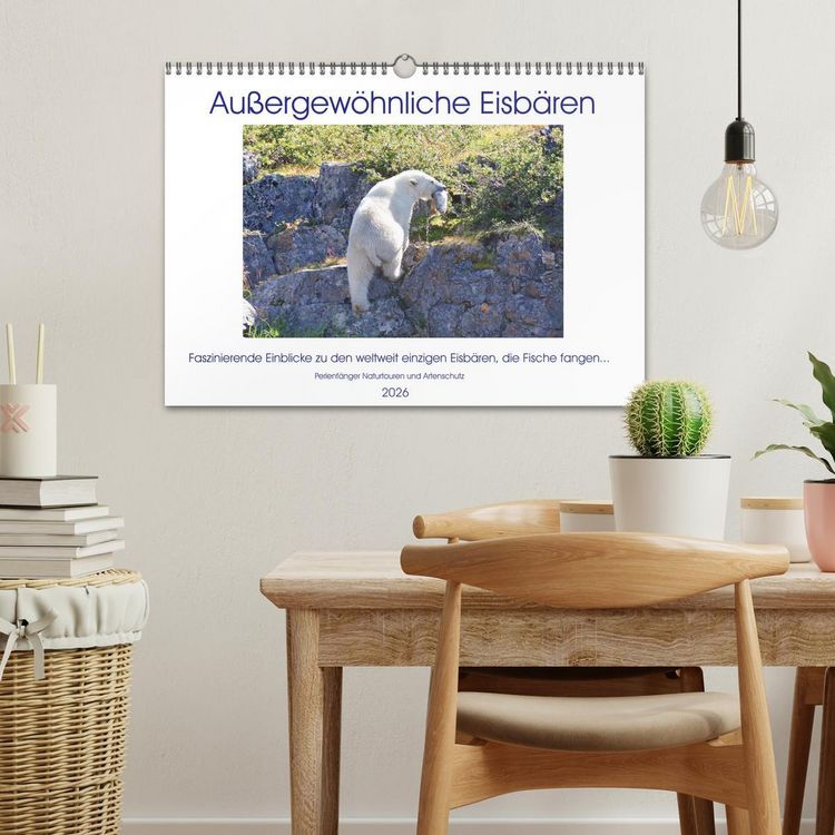 Produktbild: Das Leben der etwas "anderen" Eisb&auml;ren! (Wandkalender 2026 DIN A3 quer), CALVENDO Monatskalender