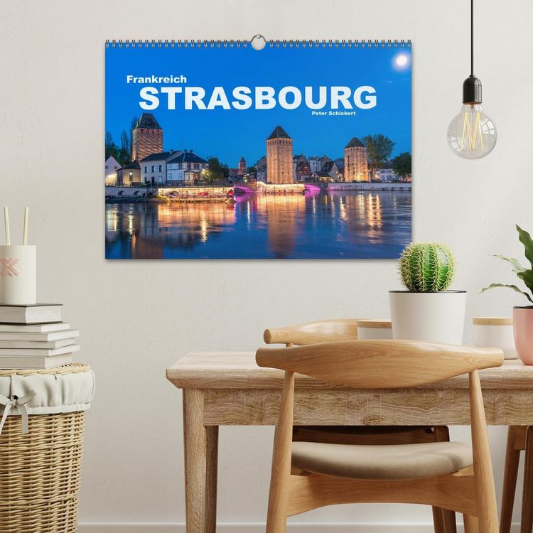 Produktbild: Frankreich - Strasbourg (Wandkalender 2026 DIN A3 quer), CALVENDO Monatskalender