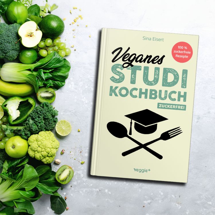 Produktbild: Veganes Studi-Kochbuch (zuckerfrei)