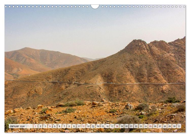 Produktbild: Fuerteventura &ndash; Von Str&auml;nden und Bergen (Wandkalender 2026 DIN A3 quer), CALVENDO Monatskalender