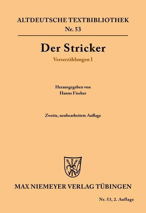 Produktbild: Verserz&auml;hlungen I