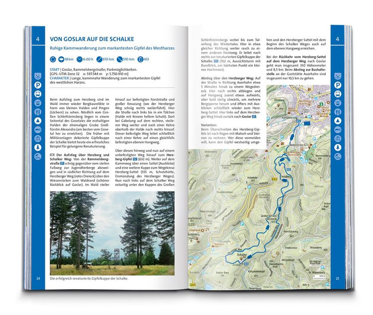 Produktbild: KOMPASS Wanderlust Harz