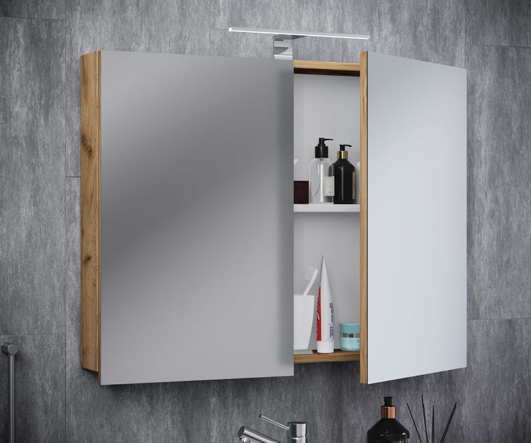 Produktbild: Spiegelschrank Spiegel Badezimmer Badinos 60x80 cm