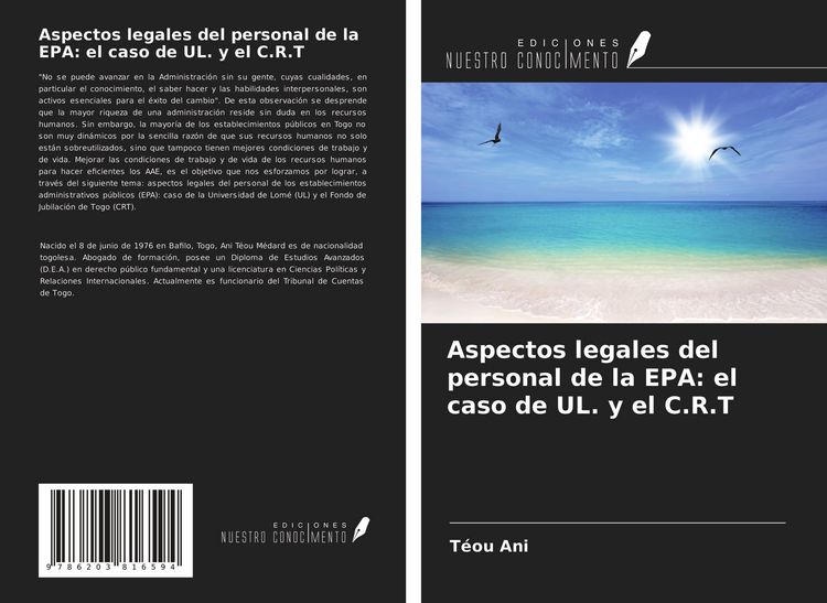 Produktbild: Aspectos legales del personal de la EPA: el caso de UL. y el C.R.T