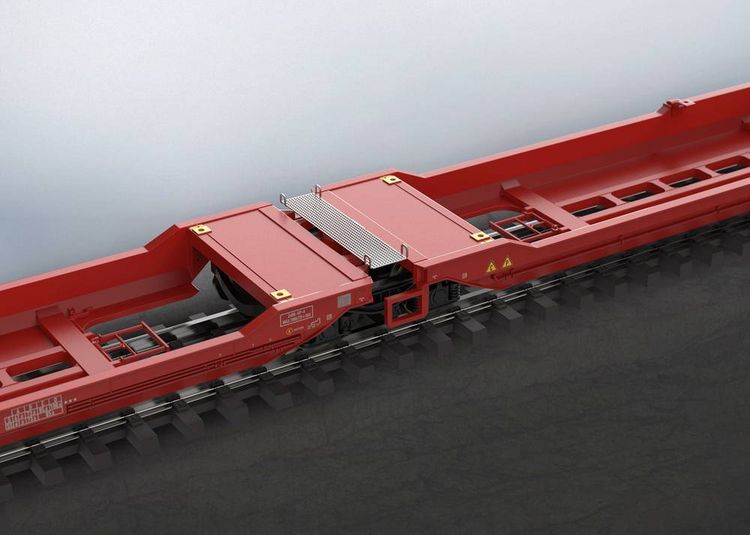 Produktbild: M&auml;rklin 47470 Flachwagen AC
