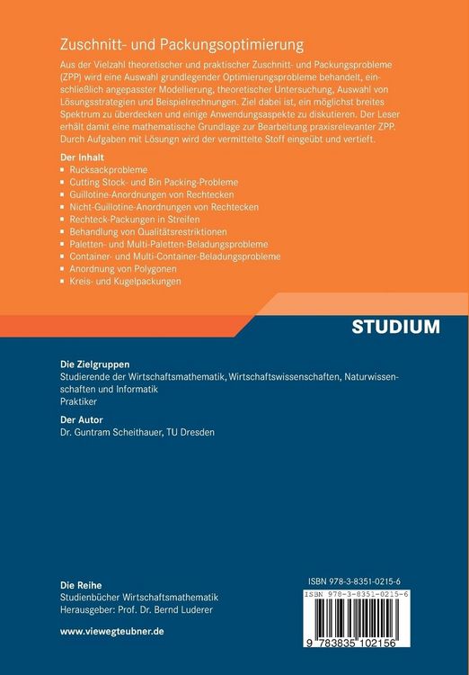 Produktbild: Zuschnitt- und Packungsoptimierung