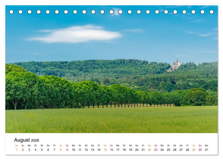 Produktbild: Kassel - wundersch&ouml;ne Stadt in Nordhessen (Tischkalender 2026 DIN A5 quer), CALVENDO Monatskalender