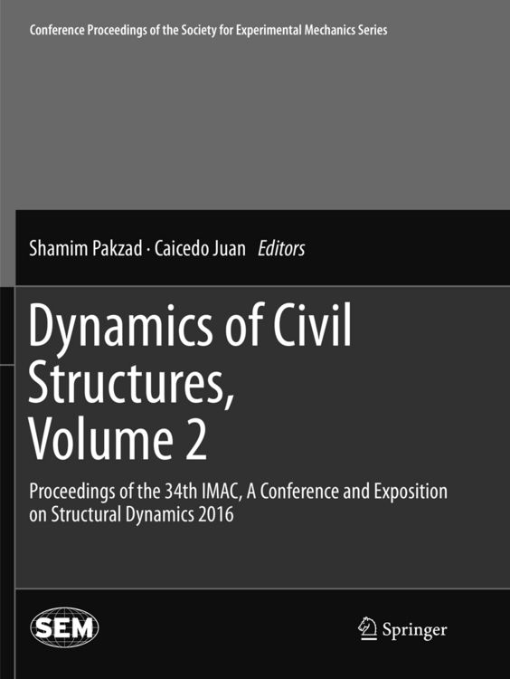 Produktbild: Dynamics of Civil Structures, Volume 2