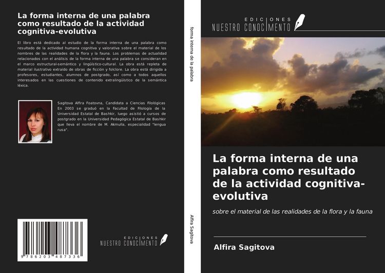 Produktbild: La forma interna de una palabra como resultado de la actividad cognitiva-evolutiva
