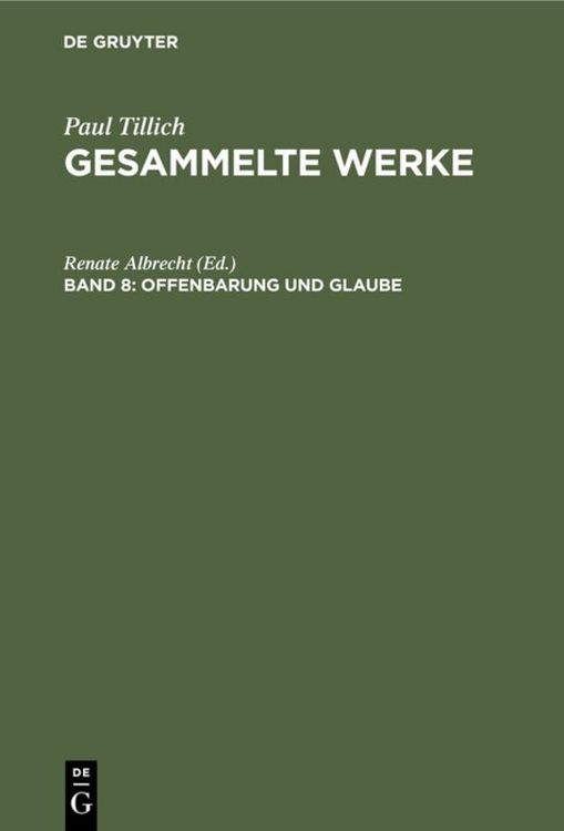 Produktbild: Offenbarung und Glaube