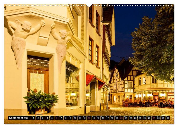 Produktbild: LINZ AM RHEIN (Wandkalender 2026 DIN A2 quer), CALVENDO Monatskalender