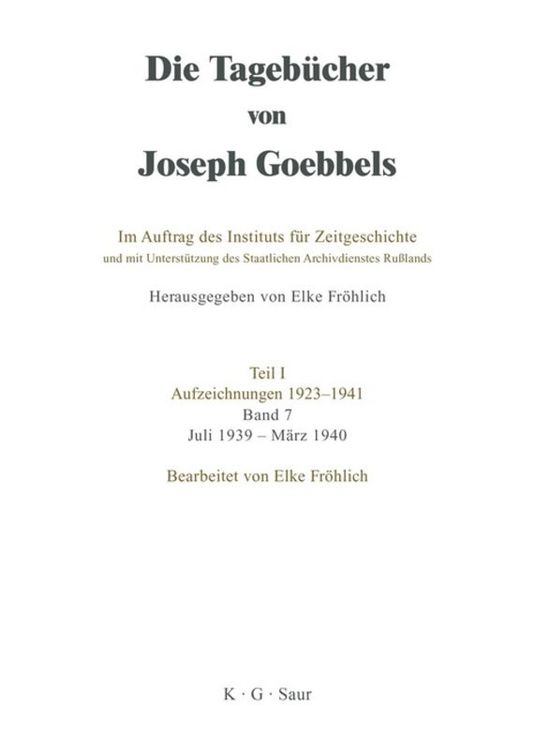 Produktbild: Juli 1939 - M&auml;rz 1940