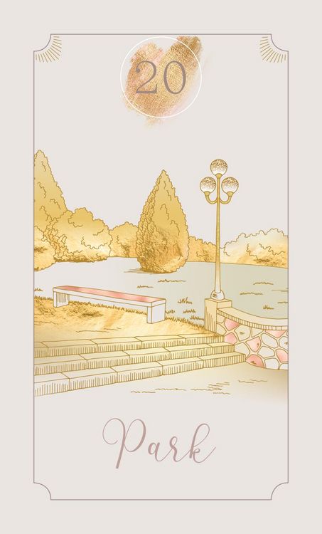 Produktbild: Azra&rsquo;s Golden Lenormand: 36 Golden Lenormand cards in modern, enchanting design