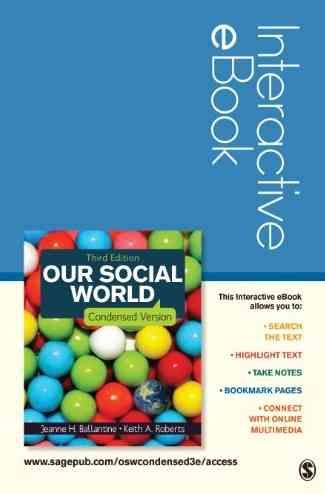 Produktbild: Ballantine, J: Our Social World